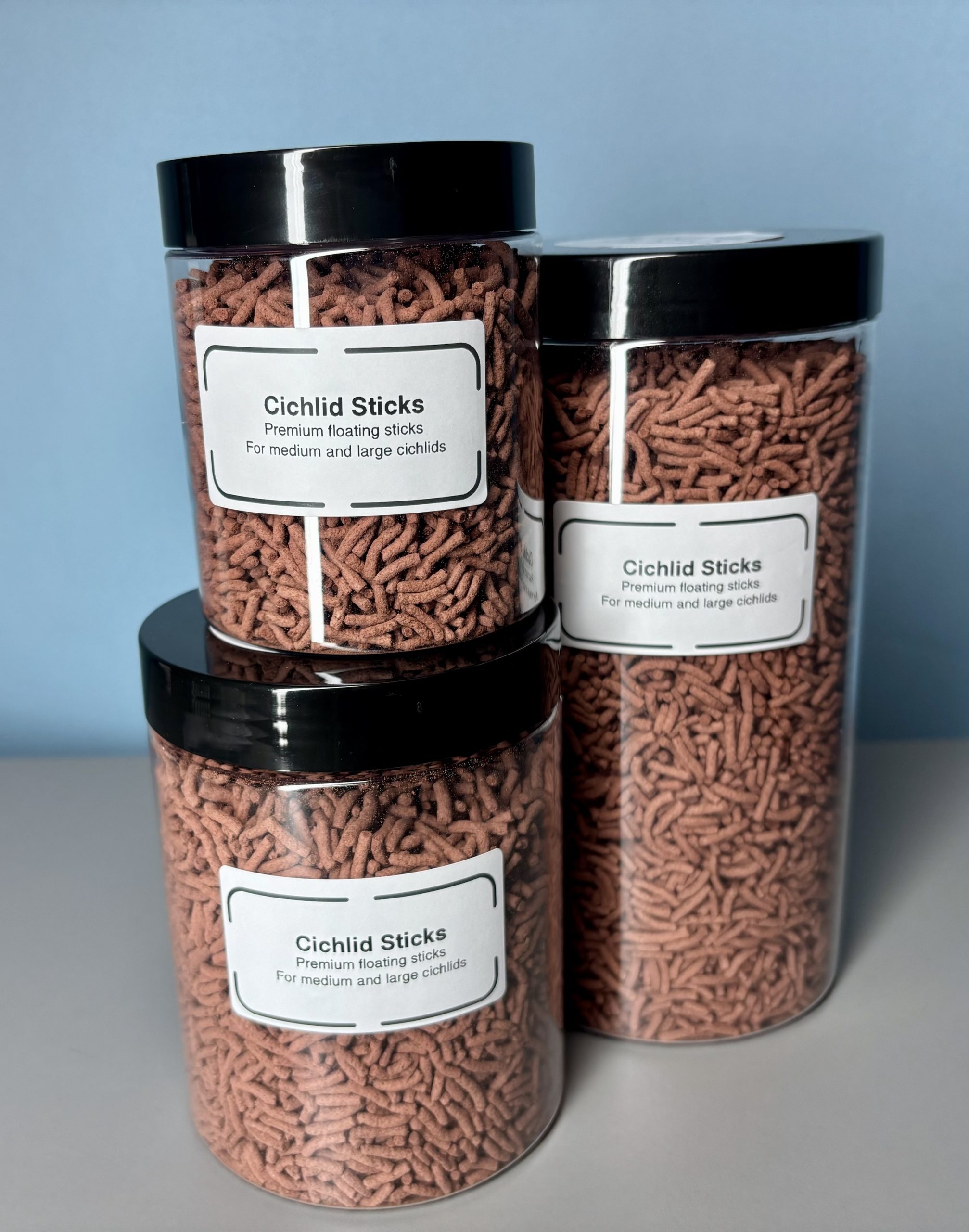Red Cichlid Sticks - 500ml